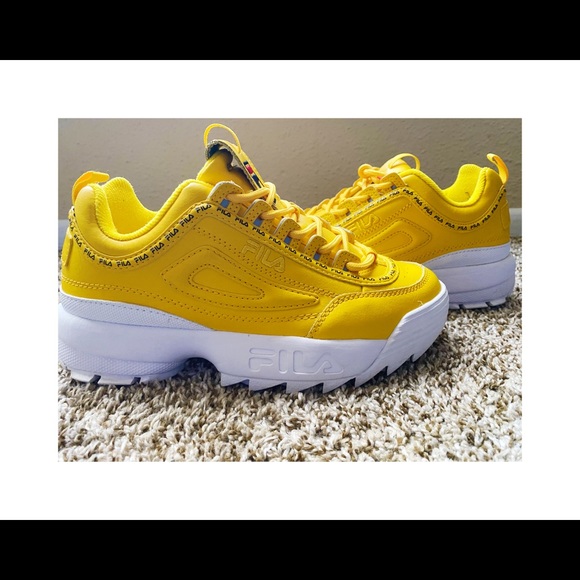 FILA Disruptor 2 PRM Repeat Canary Yellow - Picture 2 of 4